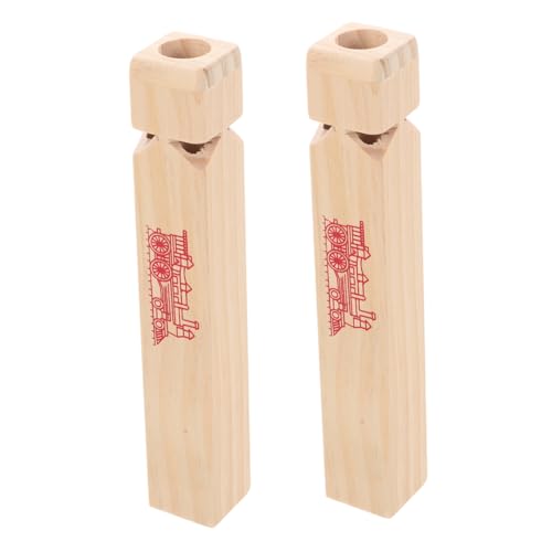 Kisangel 2 Stück Holz Zugpfeifen für Pädagogisches Musikinstrument Tragbares Leichte Holzpfeife für Kleine Hände Musikalisches für Kreative Spielstunden Kisangel 2 Stück Holz Zugpfeifen für Pädagogisches Musikinstrument Tragbares Leichte Holzpfeife für Kleine Hände Musikalisches für Kreative Spielstunden von Kisangel