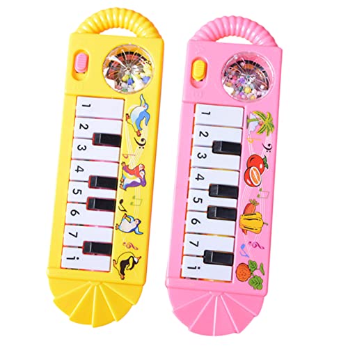Kisangel 2 Stück Klavier Tasten Elektronisches Keyboard für Kleinkinder Musikalisches Lernspielzeug mit Sanften Klängen und Ansprechendem Design für Musikalische Kisangel 2 Stück Klavier Tasten Elektronisches Keyboard für Kleinkinder Musikalisches Lernspielzeug mit Sanften Klängen und Ansprechendem Design für Musikalische von Kisangel