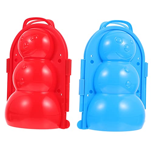 Kisangel 2 Stück Kreative Schneemann Maker Spielzeuge Outdoor Schnee für Schneemann Modell Formwerkzeug für Winteraktivitäten Zufällige Farbe Kisangel 2 Stück Kreative Schneemann Maker Spielzeuge Outdoor Schnee für Schneemann Modell Formwerkzeug für Winteraktivitäten Zufällige Farbe von Kisangel