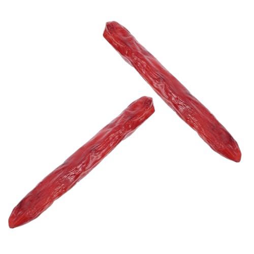 Kisangel 2 Stück Künstliche Wurst Modelle Realistische Lebensmittelattrappen für Fotografie und Dekoration Lifelike Fake Food Requisiten für Küche und Party Kisangel 2 Stück Künstliche Wurst Modelle Realistische Lebensmittelattrappen für Fotografie und Dekoration Lifelike Fake Food Requisiten für Küche und Party von Kisangel