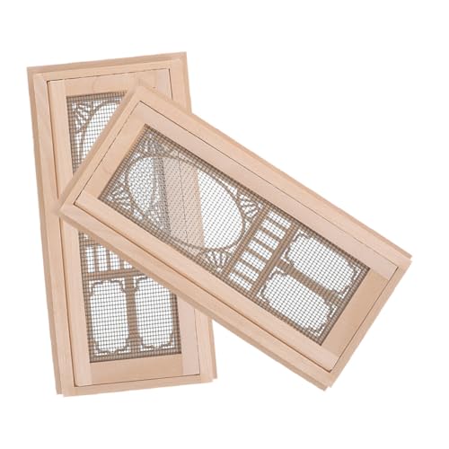 Kisangel 2 Stück Maßstab Filigrane Holz Schirmtüren Einfach zu Montieren Realistische Möbeldekoration für DIY Puppenhaus Zubehör Kisangel 2 Stück Maßstab Filigrane Holz Schirmtüren Einfach zu Montieren Realistische Möbeldekoration für DIY Puppenhaus Zubehör von Kisangel