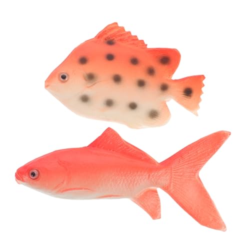Kisangel 2stücke Kunstfisch-Dekoration Für Aquarium Tank Realistische Simulierte Koi-Fisch-Figur Künstliche Fische Modell Für Küche Und Lernen Kisangel 2stücke Kunstfisch-Dekoration Für Aquarium Tank Realistische Simulierte Koi-Fisch-Figur Künstliche Fische Modell Für Küche Und Lernen von Kisangel