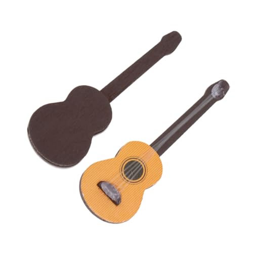 Kisangel 2 Stück Mini -Gitarren -Requisiten gefälscht klein Puppe Akt Mädchen Miniatur-Gitarrenspielzeug Miniatur Gitarre Miniatur -Stütze Mini-Gitarren-Requisiten Miniaturmodell Hölzern Kisangel 2 Stück Mini -Gitarren -Requisiten gefälscht klein Puppe Akt Mädchen Miniatur-Gitarrenspielzeug Miniatur Gitarre Miniatur -Stütze Mini-Gitarren-Requisiten Miniaturmodell Hölzern von Kisangel