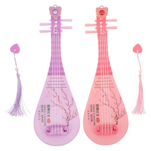 Kisangel 2 Stück Mini-Laute Pipa Modell Miniatur-Ornamente Einzigartiges kleines Pipa Modell Puppe Laute Haushalt Dekorieren Männer und Frauen Musikinstrument Unikat Kisangel 2 Stück Mini-Laute Pipa Modell Miniatur-Ornamente Einzigartiges kleines Pipa Modell Puppe Laute Haushalt Dekorieren Männer und Frauen Musikinstrument Unikat von Kisangel