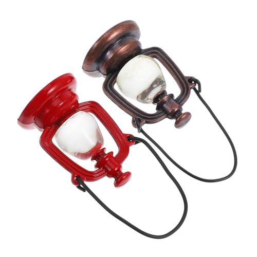 Kisangel 2 Stück Mini-Petroleumlampe Mini-Puppenhaus Puppenhaus-Miniaturen Hausmöbel klein Dekoration Retro lampen puppenstuben Beleuchtung Miniatur-Laterne Miniaturlampen Legierung Kisangel 2 Stück Mini-Petroleumlampe Mini-Puppenhaus Puppenhaus-Miniaturen Hausmöbel klein Dekoration Retro lampen puppenstuben Beleuchtung Miniatur-Laterne Miniaturlampen Legierung von Kisangel