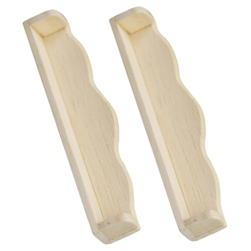 Kisangel 2 Stück Miniatur Holz Wandregal für Puppenhaus Dekoration Mini Möbel Regal für Kreative Szenen für Kleine Modelle und Spielzeugaccessoires Kisangel 2 Stück Miniatur Holz Wandregal für Puppenhaus Dekoration Mini Möbel Regal für Kreative Szenen für Kleine Modelle und Spielzeugaccessoires von Kisangel