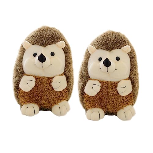 Kisangel 2 Stück Plüsch -Igelspielzeug Neugeborenes Mädchen sensorisches Kleinkind Babyspielzeug Plüschpuppe Plüschtier Cartoon-Plüschtiere Igel Stofftiere Braun Kisangel 2 Stück Plüsch -Igelspielzeug Neugeborenes Mädchen sensorisches Kleinkind Babyspielzeug Plüschpuppe Plüschtier Cartoon-Plüschtiere Igel Stofftiere Braun von Kisangel
