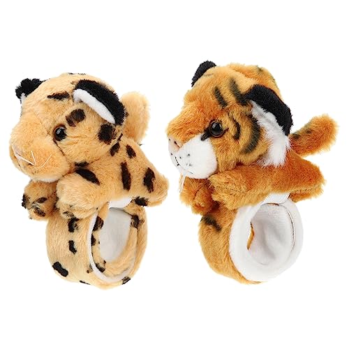 Kisangel 2 Stück Plüsch Tier Schnapparmbänder für Kuschelweiche Handgelenkspielzeuge im Dschungel Design für Geburtstagsfeiern und Schulveranstaltungen Kisangel 2 Stück Plüsch Tier Schnapparmbänder für Kuschelweiche Handgelenkspielzeuge im Dschungel Design für Geburtstagsfeiern und Schulveranstaltungen von Kisangel