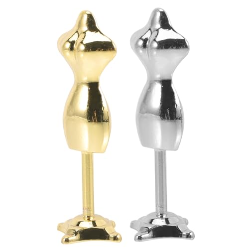Kisangel 2 Stück Puppenkleiderständer aus Hochwertiger Legierung Glatte Oberfläche ohne Grate Stabile Mannequins für Faltenfreie Präsentation von Kleidern Anzügen als Puppen Accessoire Kisangel 2 Stück Puppenkleiderständer aus Hochwertiger Legierung Glatte Oberfläche ohne Grate Stabile Mannequins für Faltenfreie Präsentation von Kleidern Anzügen als Puppen Accessoire von Kisangel