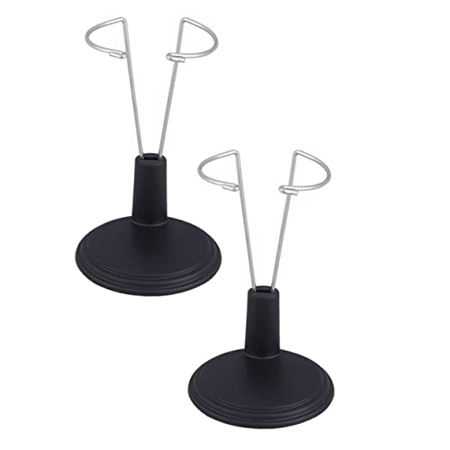 Kisangel 2 Stück Puppenständer Schwarz für Puppen Stabiler Tragbarer Doll Support Halter zur Präsentation und Aufbewahrung von Modepuppen im Haus oder Laden Kisangel 2 Stück Puppenständer Schwarz für Puppen Stabiler Tragbarer Doll Support Halter zur Präsentation und Aufbewahrung von Modepuppen im Haus oder Laden von Kisangel