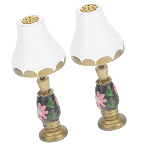 Kisangel Lichter Für Puppenhaus Mini Stehlampen Miniatur Lampe Warmes Und Schickes Design von Kisangel