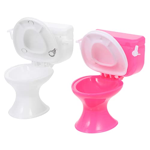 Kisangel 2 Stück Puppentoilette Kinderspielzeug Geschenkauswahl Schließfach Simuliertes Schließfach Interaktives Rollenspiel Spielhaus Simulationsspielzeug Weißer Kisangel 2 Stück Puppentoilette Kinderspielzeug Geschenkauswahl Schließfach Simuliertes Schließfach Interaktives Rollenspiel Spielhaus Simulationsspielzeug Weißer von Kisangel