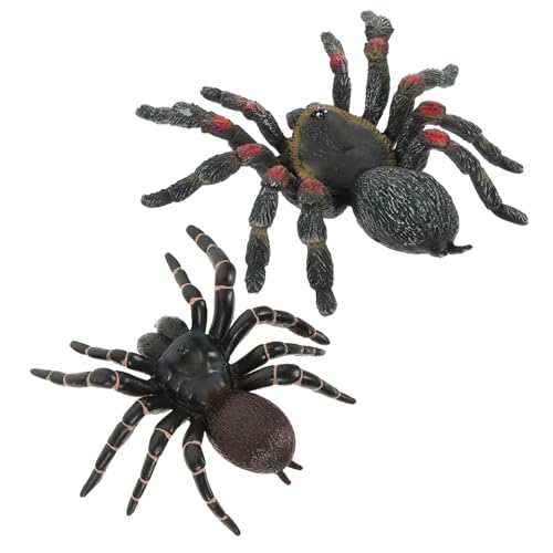 Kisangel 2 Stück Realistische Teiliges Halloween Deko Spinnen Set Täuschend Echte Spider Toy Modelle Gruselige Horror Requisiten für Party Dekoration und Scherzartikel Kisangel 2 Stück Realistische Teiliges Halloween Deko Spinnen Set Täuschend Echte Spider Toy Modelle Gruselige Horror Requisiten für Party Dekoration und Scherzartikel von Kisangel