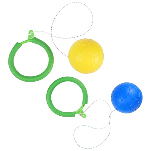 Kisangel 2 Stück Rotierender Sprungring Hüpfbälle für Hüpfspielzeug für hüpfendes Sprungball Außenspielzeug Hopfenbälle für Fitnessgeräte PVC Zufällige Farbe Kisangel 2 Stück Rotierender Sprungring Hüpfbälle für Hüpfspielzeug für hüpfendes Sprungball Außenspielzeug Hopfenbälle für Fitnessgeräte PVC Zufällige Farbe von Kisangel