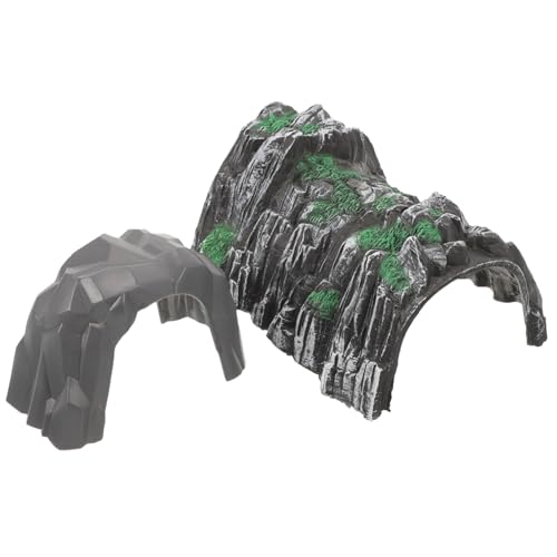Kisangel 2 Stück Simulierter Modelleisenbahn Tunnel Teiliges aus Kunststoff Realistisches Design Kindgerechtes Kompaktes Zubehör für Zug Landschaft und Gleisdekoration Kisangel 2 Stück Simulierter Modelleisenbahn Tunnel Teiliges aus Kunststoff Realistisches Design Kindgerechtes Kompaktes Zubehör für Zug Landschaft und Gleisdekoration von Kisangel