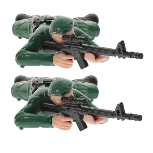 Kisangel 2 Stück Soldat Crawling Aktionsfiguren Für Kinderspielzeuge Kriechender Spielzeugsoldat Der Armee Soldat Armeemänner Spielzeugsoldaten Plastik Grün Kisangel 2 Stück Soldat Crawling Aktionsfiguren Für Kinderspielzeuge Kriechender Spielzeugsoldat Der Armee Soldat Armeemänner Spielzeugsoldaten Plastik Grün von Kisangel