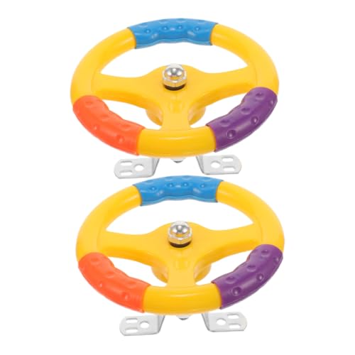 Kisangel 2 Stück Spielzeugauto-lenkrad Klein Mini Für Schwungrad Mit Lenkung Spielplatz-lenkrad Hinterhof-spielrad Kinderfahrzeug Schwingscheibe Auto Lenkrad Schwenklenkrad Metall Kisangel 2 Stück Spielzeugauto-lenkrad Klein Mini Für Schwungrad Mit Lenkung Spielplatz-lenkrad Hinterhof-spielrad Kinderfahrzeug Schwingscheibe Auto Lenkrad Schwenklenkrad Metall von Kisangel