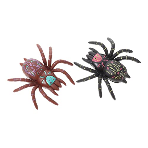 Kisangel 2 Stück Spinnenspielzeug für kinderspielzeug Party Accessoires spielzeuge für Fun Toy Halloween-Streich-Requisite Spinnenstütze aus Kunststoff Plastik Black Kisangel 2 Stück Spinnenspielzeug für kinderspielzeug Party Accessoires spielzeuge für Fun Toy Halloween-Streich-Requisite Spinnenstütze aus Kunststoff Plastik Black von Kisangel