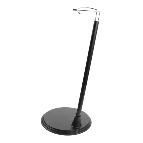 Kisangel 2 Stück Stützrahmen für Puppen Puppenständer Puppe Steht Stützständer für Puppen Stand Puppenregale Figuren-Präsentationsständer Rostfreier Stahl Black von Kisangel