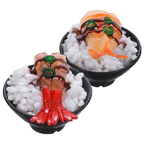 Kisangel 2 Stück Sushi-Modell Für Die Küche Food -Requisiten Für Das Displayspiel Requisiten Zur Lebensmitteldekoration Essensmodell Küche Künstliche Lebensmittel PVC Kisangel 2 Stück Sushi-Modell Für Die Küche Food -Requisiten Für Das Displayspiel Requisiten Zur Lebensmitteldekoration Essensmodell Küche Künstliche Lebensmittel PVC von Kisangel
