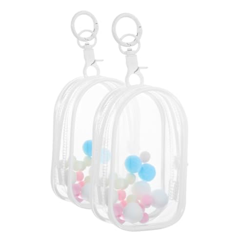 Kisangel 2 Stück Tasche Puppenvitrine Klare Vitrine Für Figuren Puppenaufbewahrungstasche Puppenvitrine Minifigurenvitrine Münzdekoration Kleiner Hängekoffer PVC Transparent Kisangel 2 Stück Tasche Puppenvitrine Klare Vitrine Für Figuren Puppenaufbewahrungstasche Puppenvitrine Minifigurenvitrine Münzdekoration Kleiner Hängekoffer PVC Transparent von Kisangel