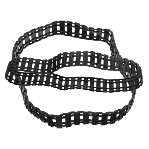 Kisangel 2 Stück Teiliges DIY Ersatzset für Ferngesteuerte Tankmodelle Kunststoff Roboterketten mit Hervorragender Traktion für Verschiedene Oberflächen Praktisch und Stabil zum Basteln und Kisangel 2 Stück Teiliges DIY Ersatzset für Ferngesteuerte Tankmodelle Kunststoff Roboterketten mit Hervorragender Traktion für Verschiedene Oberflächen Praktisch und Stabil zum Basteln und von Kisangel