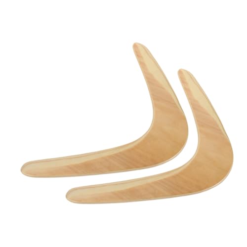 Kisangel 2 Stück Teiliges Hölzernes Boomerang Aerodynamisch Geformt Leicht und Robust für Schüler und Erwachsene Outdoor Sportspielzeug zum Werfen und Schnelle Rückkehr für Spielspaß Kisangel 2 Stück Teiliges Hölzernes Boomerang Aerodynamisch Geformt Leicht und Robust für Schüler und Erwachsene Outdoor Sportspielzeug zum Werfen und Schnelle Rückkehr für Spielspaß von Kisangel