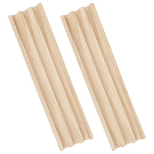 Kisangel 2 Stück Teiliges Holz Domino Tablett mit Rutschfester Basis Stabiles Rack für Mexikanischen Zug Mahjong und Domino Spiele Organizer zur Sicheren Ablage und Spielunterstützung von Kisangel