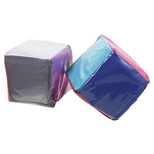 Kisangel 2 Stück Teiliges Lernspielzeug Würfel mit Transparenter Einstecktasche Sechsseitige Würfel für Konzentration Gedächtnisförderung und Kreative Lernspiele für Mädchen und Jungen von Kisangel