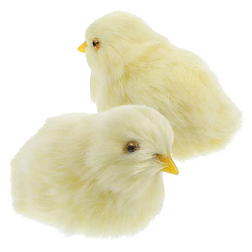 Kisangel 2 Stück Teiliges Plüschküken Niedliche Osterdeko Stofftier Handgefertigte Simulation Kompakte Langlebiges Kuscheltier für Tisch und Regaldekoration Geschenkidee Kisangel 2 Stück Teiliges Plüschküken Niedliche Osterdeko Stofftier Handgefertigte Simulation Kompakte Langlebiges Kuscheltier für Tisch und Regaldekoration Geschenkidee von Kisangel