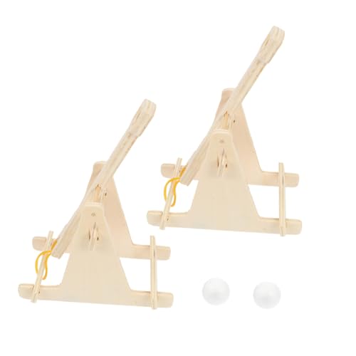 Kisangel 2 Stück Teiliges Stem Wissenschaft Bausatz Schleuder aus DIY Lernset für Ab Jahren Kreativität und Technikverständnis von Kisangel