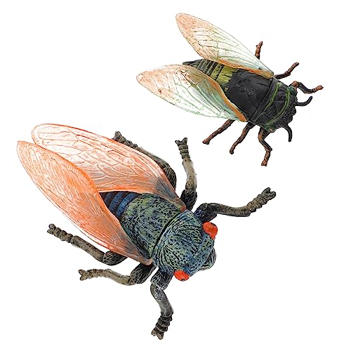 Kisangel 2 Stück Tiermodell- Simulation Zikade Lernspielzeug Kinderspielzeug Simuliertes Insektenspielzeug Lebendige Zikadenspielzeuge Simulierte Zikaden Plastik Kisangel 2 Stück Tiermodell- Simulation Zikade Lernspielzeug Kinderspielzeug Simuliertes Insektenspielzeug Lebendige Zikadenspielzeuge Simulierte Zikaden Plastik von Kisangel