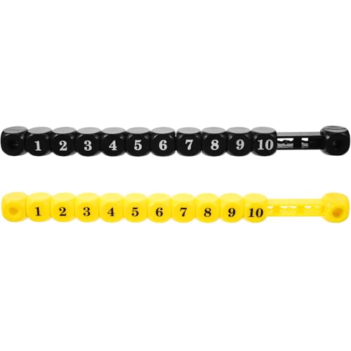 Kisangel Exquisite Handwerkskunst Tischfußball-punktezähler Tischfußball Scoring Marker Set von Kisangel