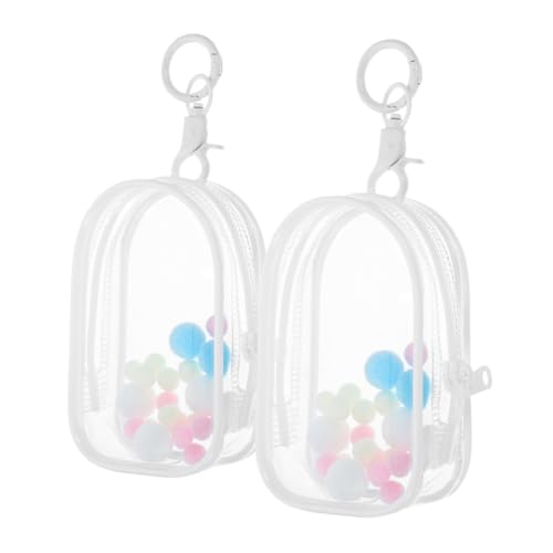 Kisangel 2 Stück Transparente Aufbewahrungstasche Schlüsselanhänger Tasche Durchsichtige Vitrine Für Figuren Transparente Vitrine Für Puppen Schlüsselanhänger Tasche Schmuck Kisangel 2 Stück Transparente Aufbewahrungstasche Schlüsselanhänger Tasche Durchsichtige Vitrine Für Figuren Transparente Vitrine Für Puppen Schlüsselanhänger Tasche Schmuck von Kisangel