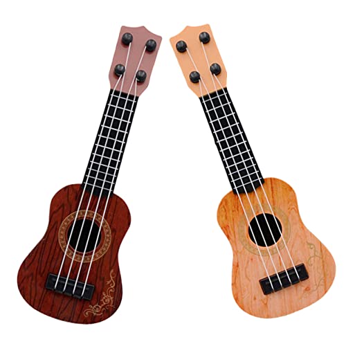 Kisangel 2 Stück Ukulele Musikspielzeug für Babys Gitarre Musikinstrumente Kinderspielzeug Musikalisches Musikinstrumente für Ukulele Plastik Kisangel 2 Stück Ukulele Musikspielzeug für Babys Gitarre Musikinstrumente Kinderspielzeug Musikalisches Musikinstrumente für Ukulele Plastik von Kisangel