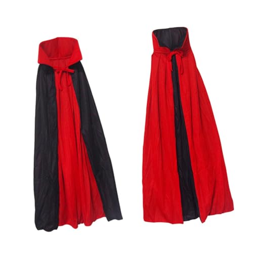 Kisangel 2 Stück Umhang Set Zauberer Kostüm mit Spitzem Hut Umhang Erwachsene Halloween Cosplay Bühnenperformance Party Verkleidung Jungen Mädchen von Kisangel