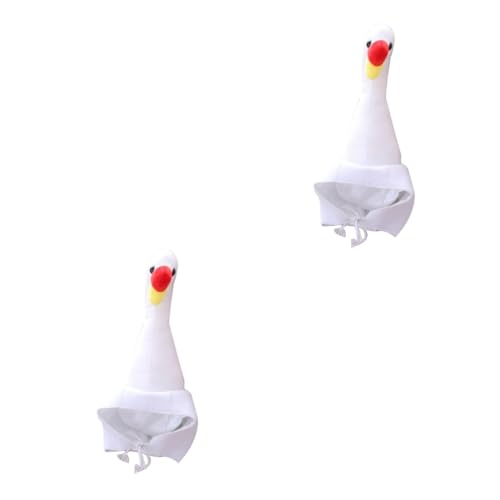 Kisangel 2 Stück Verstellbarer Lustiger Kostümhut Cartoon Kopfbedeckung Cosplay Zubehör Party Foto Requisiten Unisex für Feiern und Verkleidungen von Kisangel