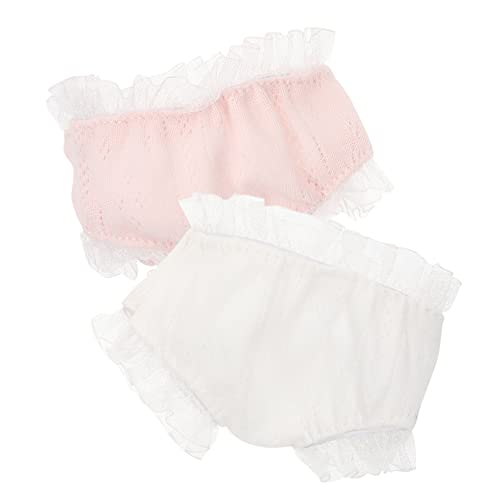 Kisangel 2stücke Pack Puppen Unterwäsche Für Rollenspiele Wiederverwendbar Puppenhöschen Für Kleine Puppenkleidung Kisangel 2stücke Pack Puppen Unterwäsche Für Rollenspiele Wiederverwendbar Puppenhöschen Für Kleine Puppenkleidung von Kisangel