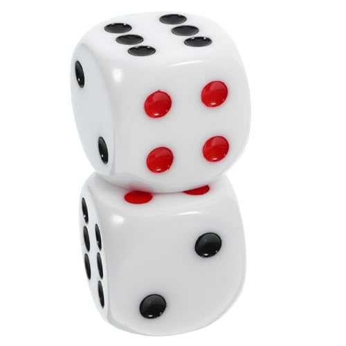 Kisangel 2 Stück Würfel aus Harz mit Neuheit Würfel Würfelspiel Junggesellenabschied Würfel großer Schaum spielzeuge spielsachen Partyspielwürfel 6-seitiger Würfel Weiß Kisangel 2 Stück Würfel aus Harz mit Neuheit Würfel Würfelspiel Junggesellenabschied Würfel großer Schaum spielzeuge spielsachen Partyspielwürfel 6-seitiger Würfel Weiß von Kisangel