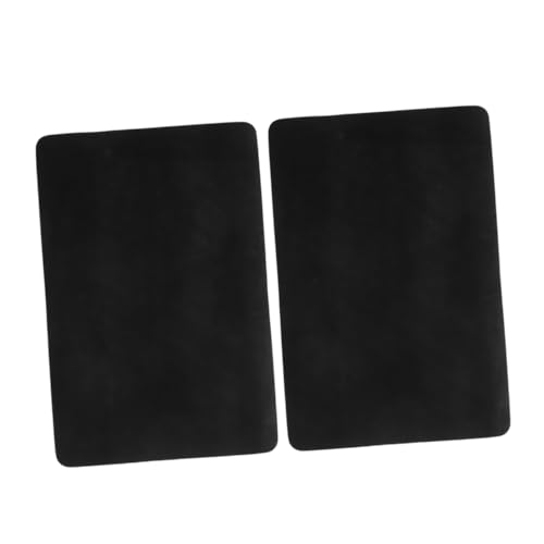 Kisangel 2 Stück Zauberkartenmatte Spielmatte Pokertischmatte Brettspiel Matte Mahjong-Matte Für Den Tisch Brettspiel-tischmatte Karte Tischmatte Spieltischmatte Black Gummi von Kisangel