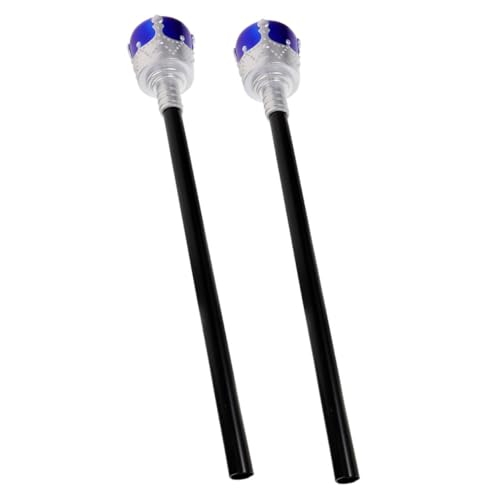 Kisangel 2 Stück Zauberstab Das König Kleid Kostüm Zepterstab Für Die Stütze Halloween Spielzeugzepter Für Prinz Blue Plastik Kisangel 2 Stück Zauberstab Das König Kleid Kostüm Zepterstab Für Die Stütze Halloween Spielzeugzepter Für Prinz Blue Plastik von Kisangel