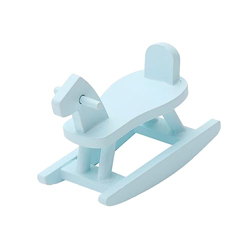 Kisangel 2 Stück Zubehör für Puppenhäuser Puppenhauszubehör Mini-Möbelverzierung Mini-Modell hühner gieskanne kinderspielzeug Mini-Verzierung Mini-Hausaccessoire Birke Blue von Kisangel