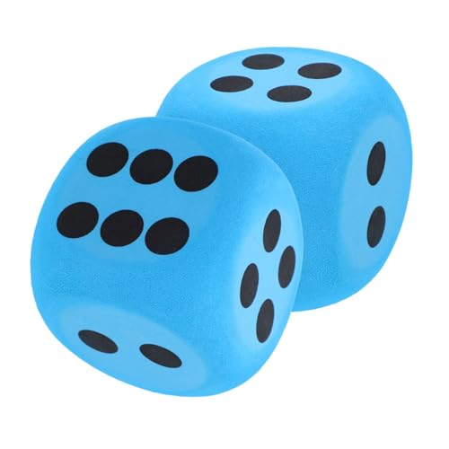 Kisangel Große Würfel Für Kinder 6cm Würfel Pädagogisches Spielzeug Für Zahlen Zählen Spiele von Kisangel