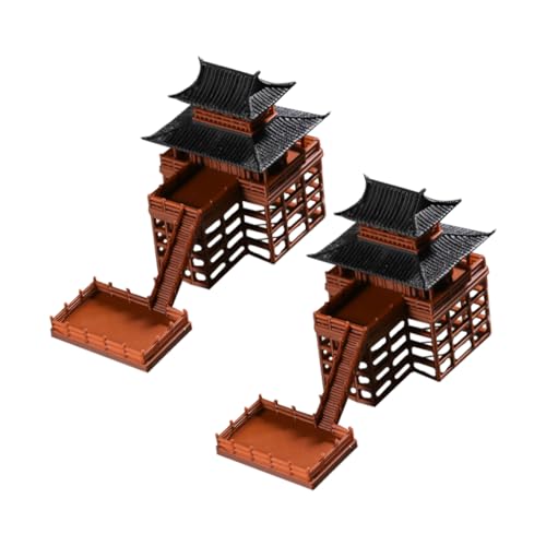 Kisangel 2 Stücke Mini-gartenfiguren Deko Bonsai-Figuren Zen-Garten Für Den Schreibtisch Zen-gartenzubehör Light Brown Plastik Kisangel 2 Stücke Mini-gartenfiguren Deko Bonsai-Figuren Zen-Garten Für Den Schreibtisch Zen-gartenzubehör Light Brown Plastik von Kisangel