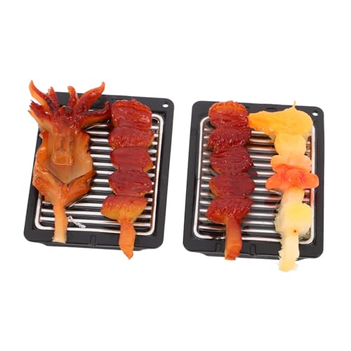 Kisangel 2 Stücke Miniatur Puppenhaus BBQ Grill Mit Platte Meeresfrüchte Grill Für Puppen Im Freien Spielen Realistische Puppenhaus Küche Zubehör Kisangel 2 Stücke Miniatur Puppenhaus BBQ Grill Mit Platte Meeresfrüchte Grill Für Puppen Im Freien Spielen Realistische Puppenhaus Küche Zubehör von Kisangel
