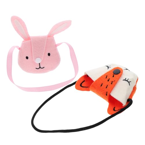 Kisangel 2 Stücke Puppe Tasche Puppe Mini Tasche Für Puppe Amerikanischen Puppe Zubehör Stoffe von Kisangel