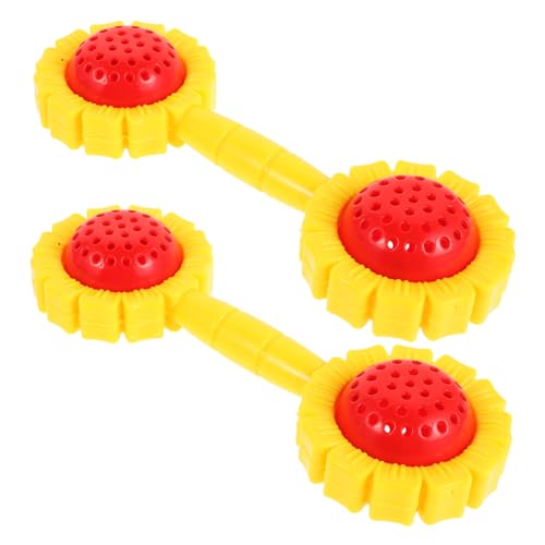 Kisangel 2 Stücke Sunflower Hanteln Rasseln Hantel Rassel Für Kunststoff Kisangel 2 Stücke Sunflower Hanteln Rasseln Hantel Rassel Für Kunststoff von Kisangel