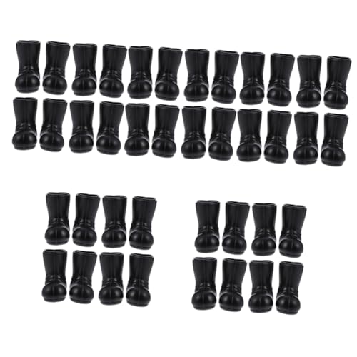Kisangel 20 Paare Mini Weihnachtsstiefel Deko Miniatur Schuhe Modelle Puppenhaus Zubehör Weihnachtsdekoration Tisch Ornamente Festtagsaccessoires von Kisangel