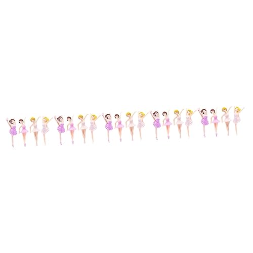 Kisangel 20 Stck Ballerina Mädchen Tortendeko Teilig Geburtstagstorten Elegante Tanzfigur Kuchenornamente für Kinderparty Weiß und Kisangel 20 Stck Ballerina Mädchen Tortendeko Teilig Geburtstagstorten Elegante Tanzfigur Kuchenornamente für Kinderparty Weiß und von Kisangel