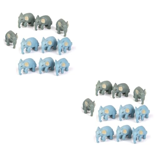 Kisangel 20 Stck. Mini Elefant Figuren Micro Landschaftsornamente aus Resin Zufälligen Farben Dekoration für Puppenhäuser und Miniaturgärten Zufällige Farbe Kisangel 20 Stck. Mini Elefant Figuren Micro Landschaftsornamente aus Resin Zufälligen Farben Dekoration für Puppenhäuser und Miniaturgärten Zufällige Farbe von Kisangel